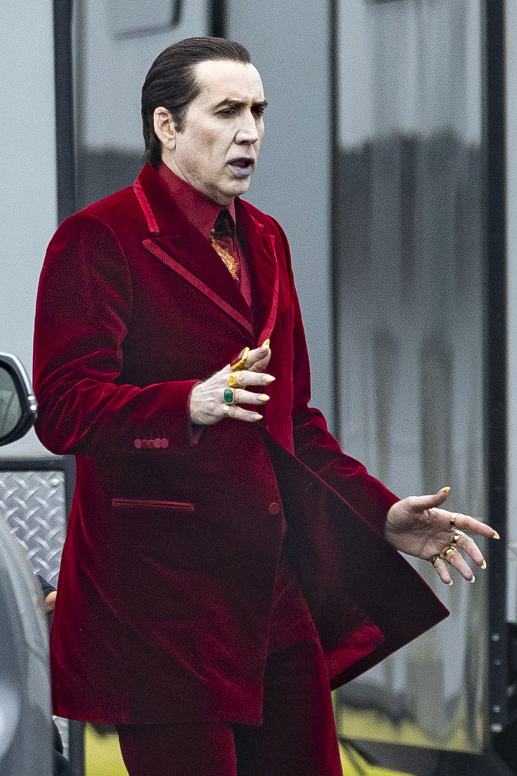 nicolas Cage Transforms Into Dracula In Photo From Renfield