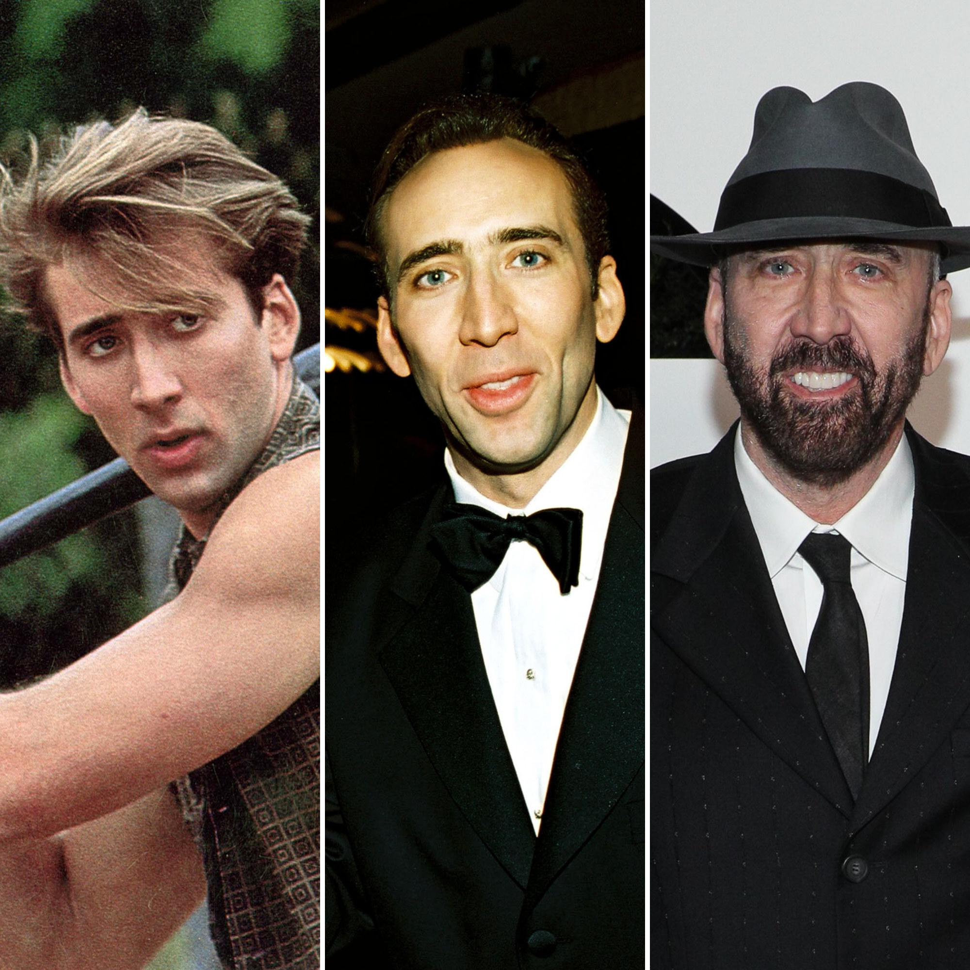 nicolas Cages Transformation Photos Of The Actor Then And Now