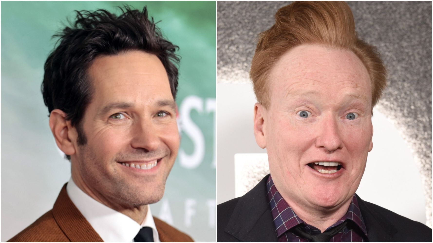 paul Rudd Pranks Conan Obrien Again With 18yearold Running Gag  Huffpost Entertainment