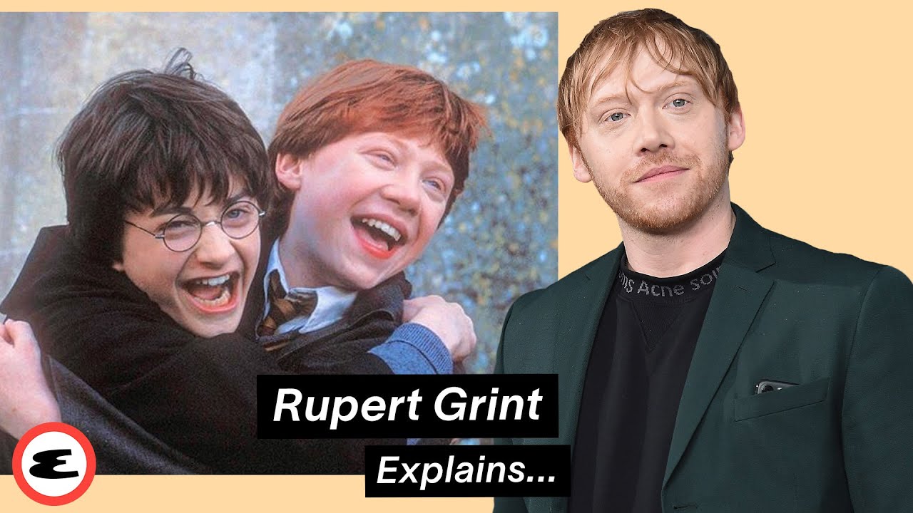 rupert Grint Reacts To Himself In Harry Potter Explain This Esquire  Youtube