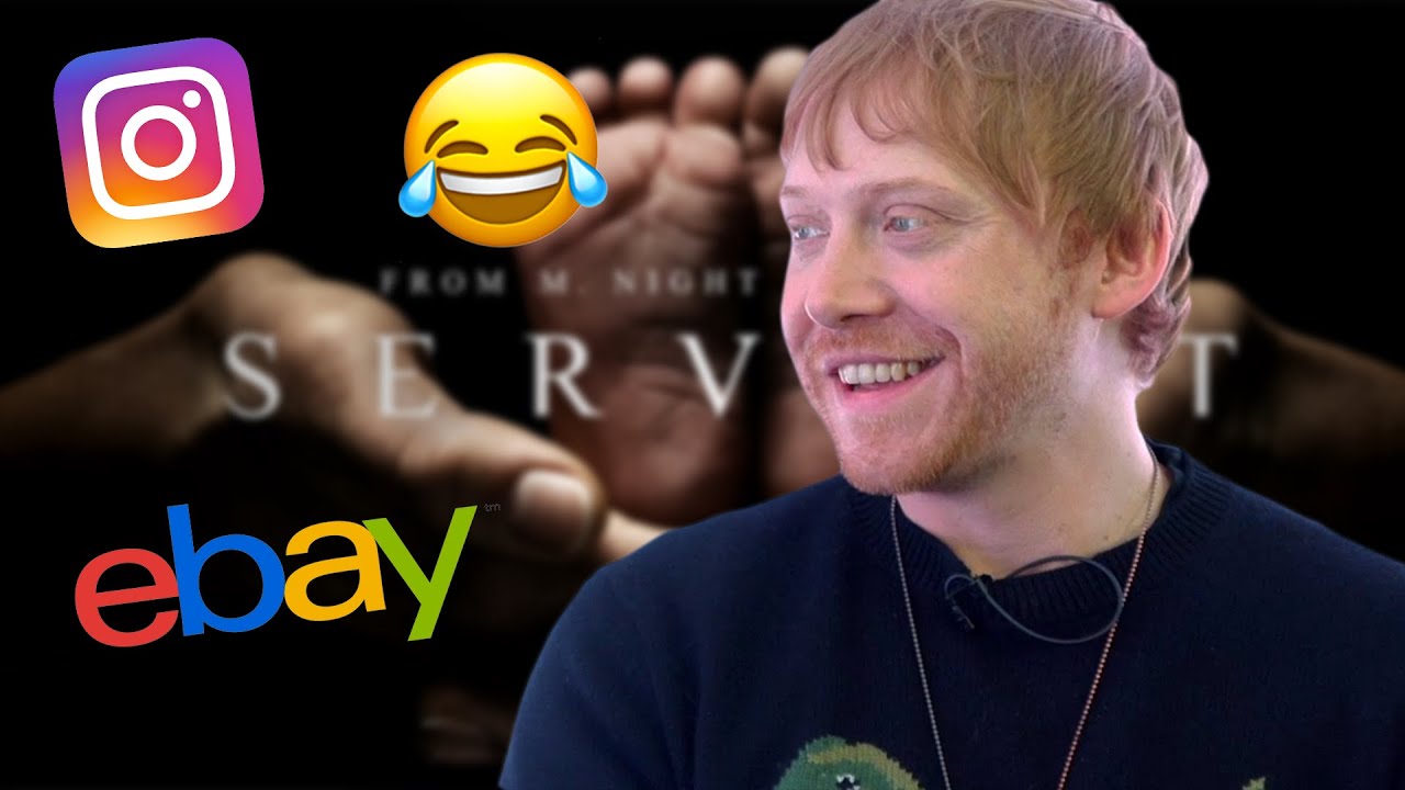 rupert Grint Reveals His Secret Insta Account Just For Creeping His Obsession With Ebay 👀 Youtube