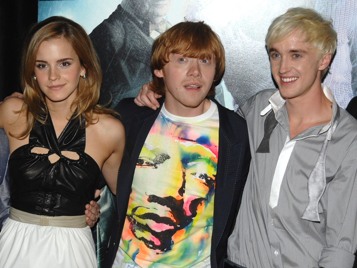 rupert Grint Saw Some Sparks Between Emma Watson And Tom Felton