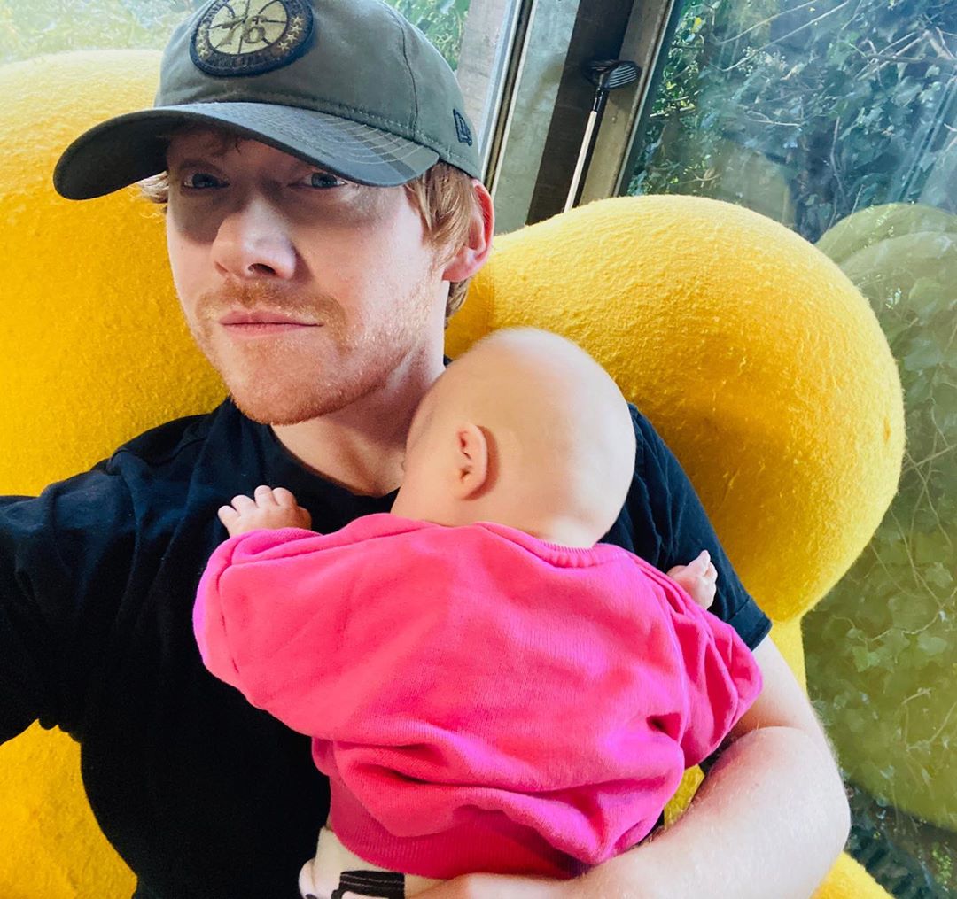 rupert Grint Says Hes Loving Fatherhood Its All I Really Care About  Peoplecom