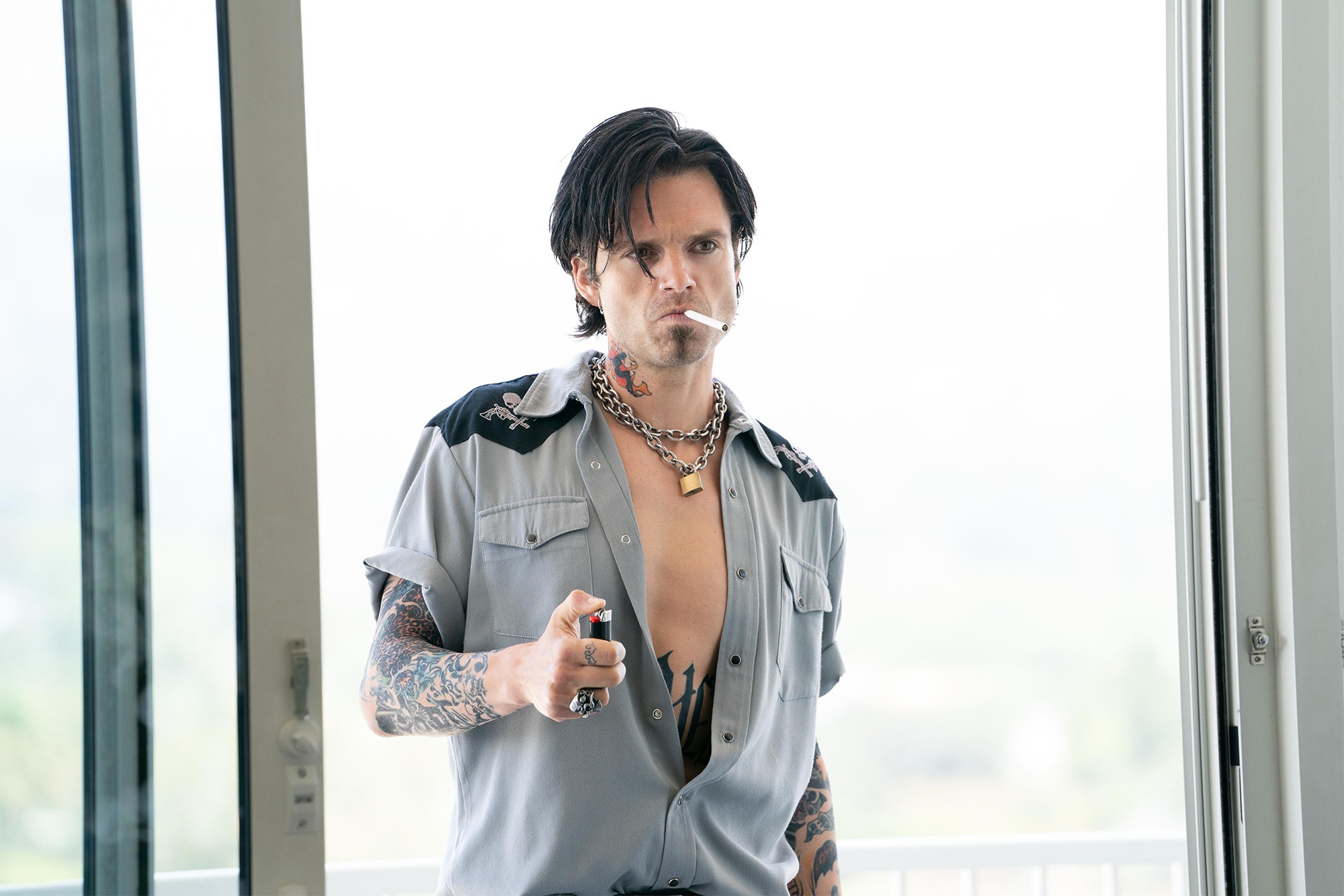 drum Practice Penis Puppets And Fake Nipples How Sebastian Stan Transformed Into Tommy Lee Vanity Fair