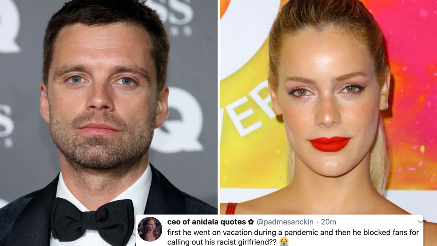 why Are People Slamming Sebastian Stan On Twitter And Why Do Fans Think His Girlfriend Alejandra Onieva Is Racist