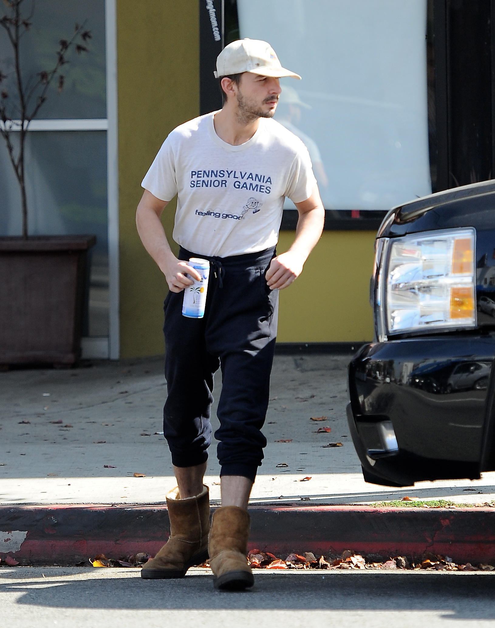 how Shia Labeouf Became A Style Icon In Uggs The New Yorker