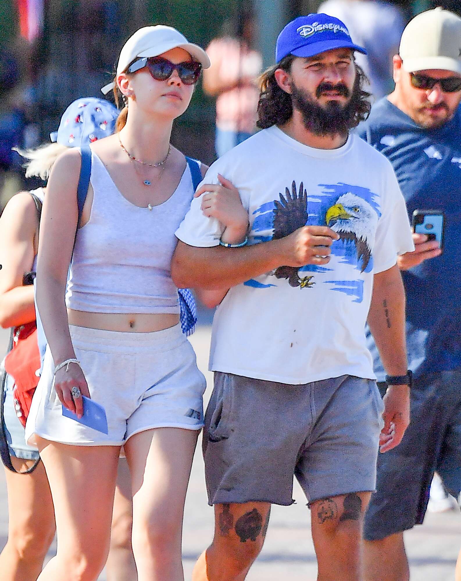 shia Labeouf And Ex Mia Goth Spend A Day At Disneyland Together Photo  Peoplecom