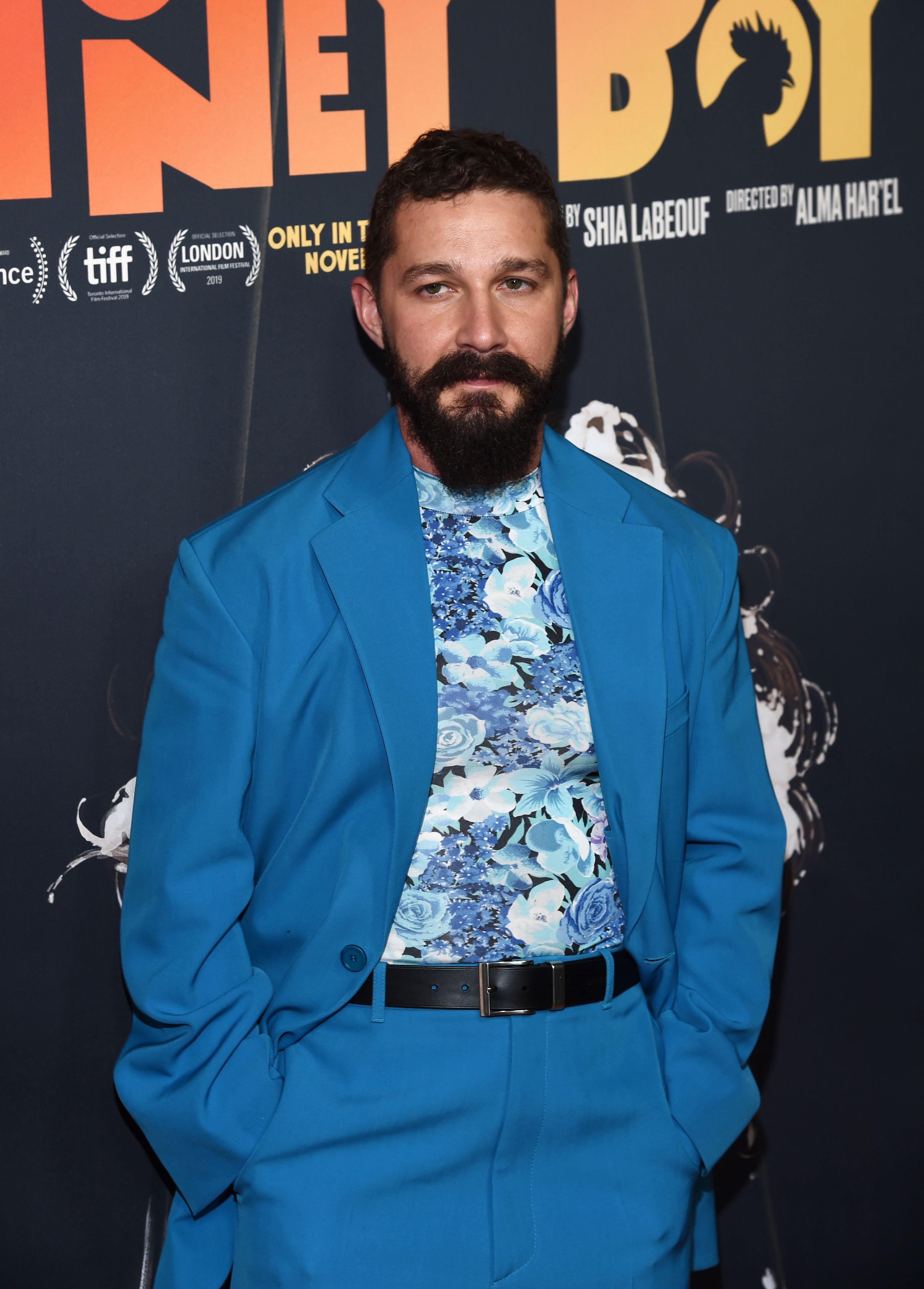 shia Labeouf Got A Real Whole Chest Tattoo For New Movie Role