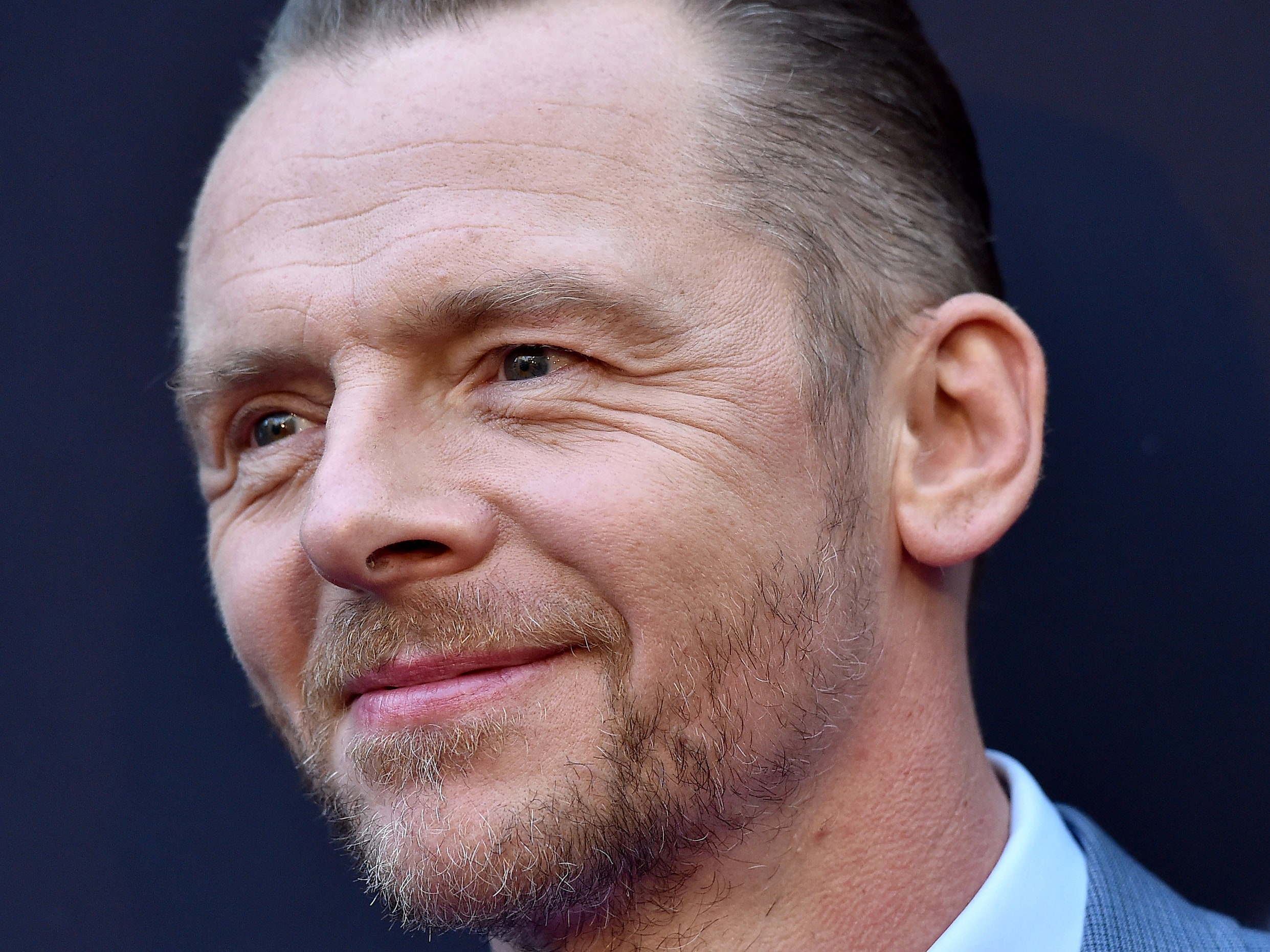 simon Pegg Says Addiction Is Like Youve Grown A Second Head And All It Wants To Do Is Destroy Itself Self