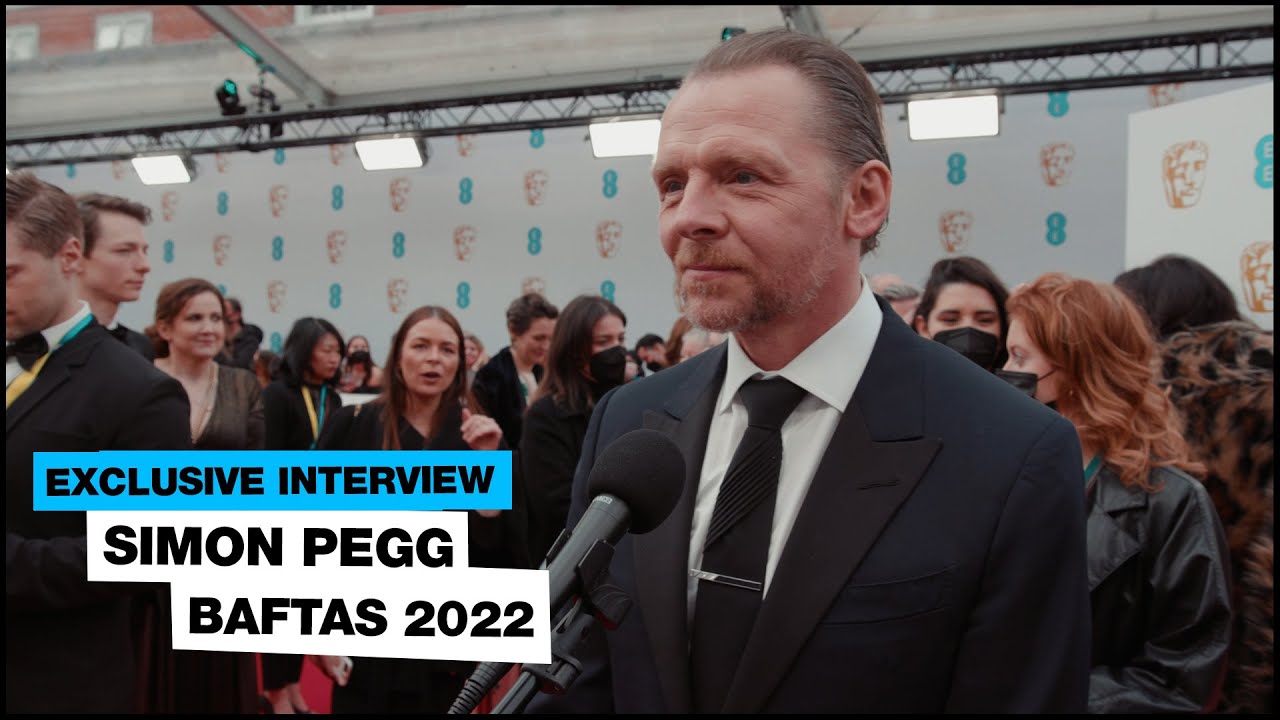 simon Pegg Wants To Be In Dune Baftas 2022 Youtube