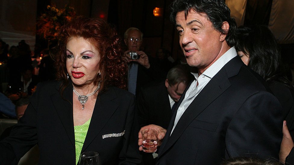 jackie Stallone Mother To Actor Sylvester Dies At 98 Bbc News