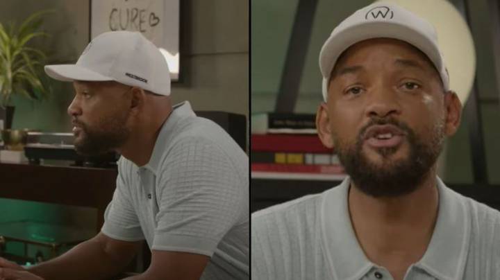 will Smith Left A Message In Background Of Apology Video To Chris Rock