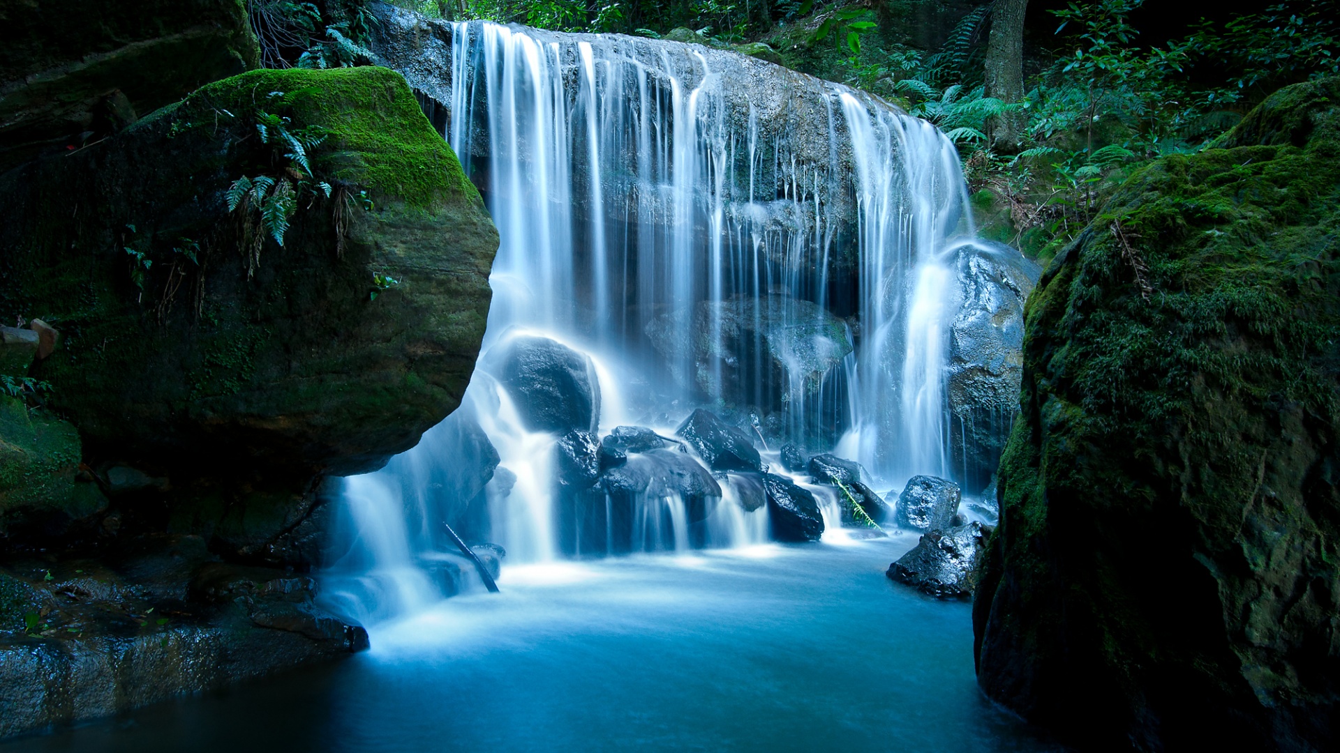 Blue Mountains Waterfall NSW Australia Wallpapers 