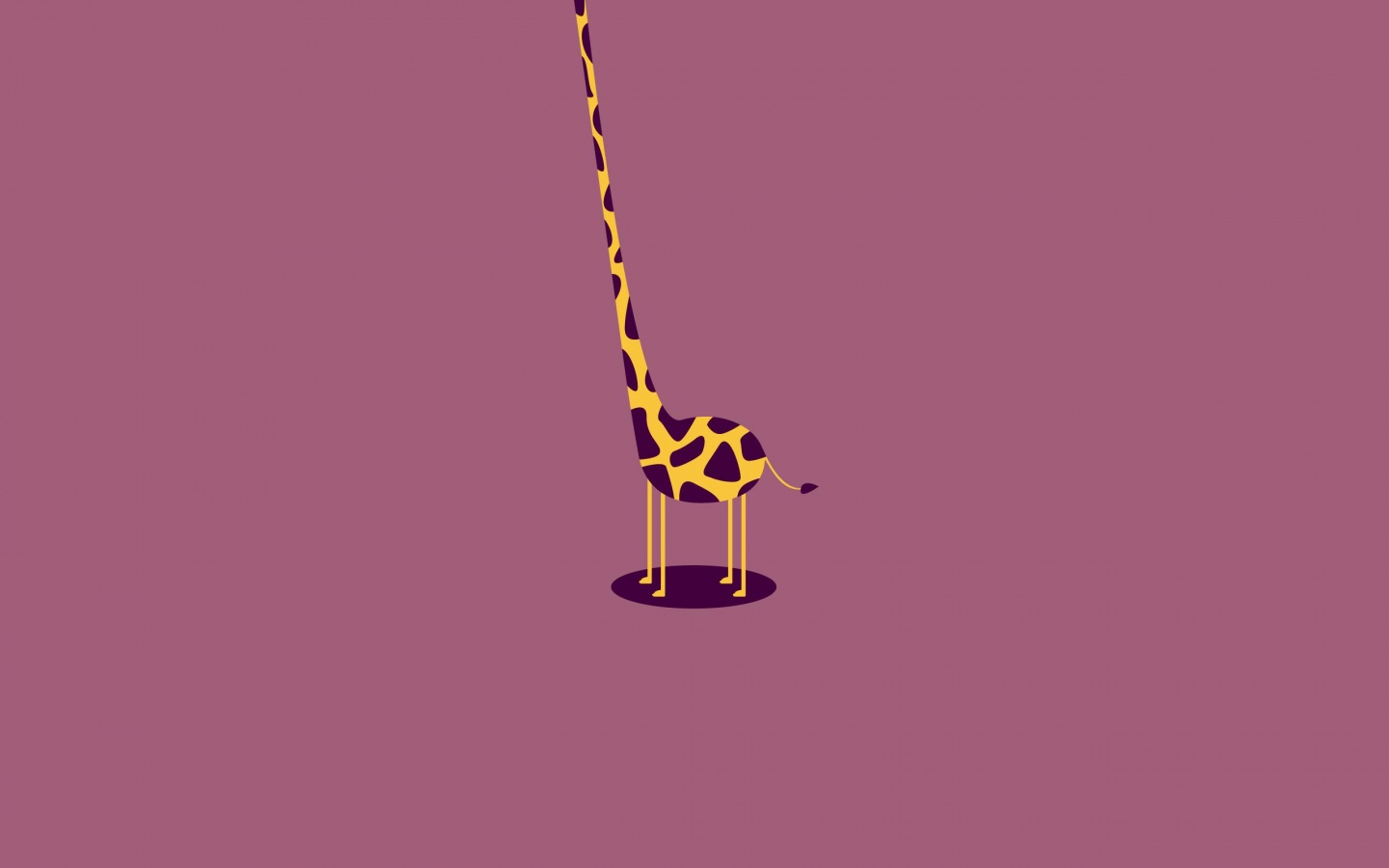 Giraffe Vector Art Wallpapers - 1440x900 - 87990