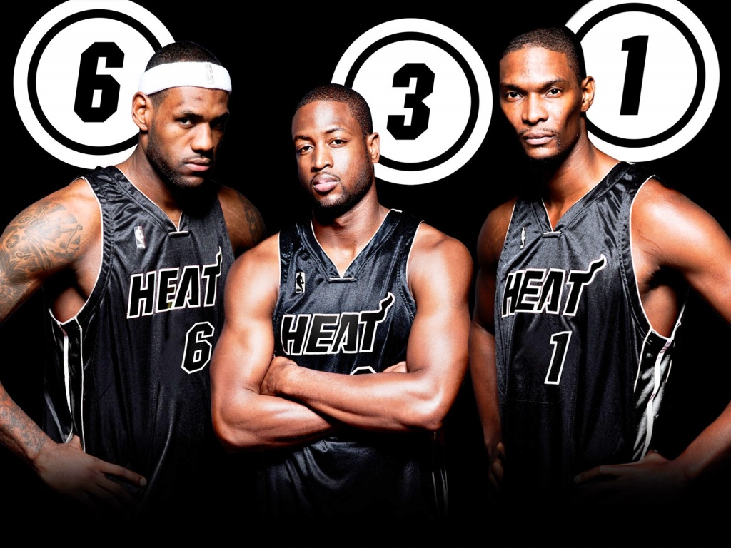 Heat Big Three Wallpapers - 1024x768 - 259743