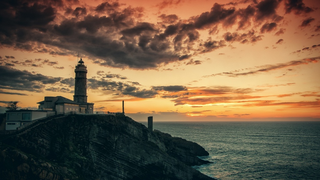 The Lighthouse Morning Dawn Wallpapers - 1024x576 - 212174