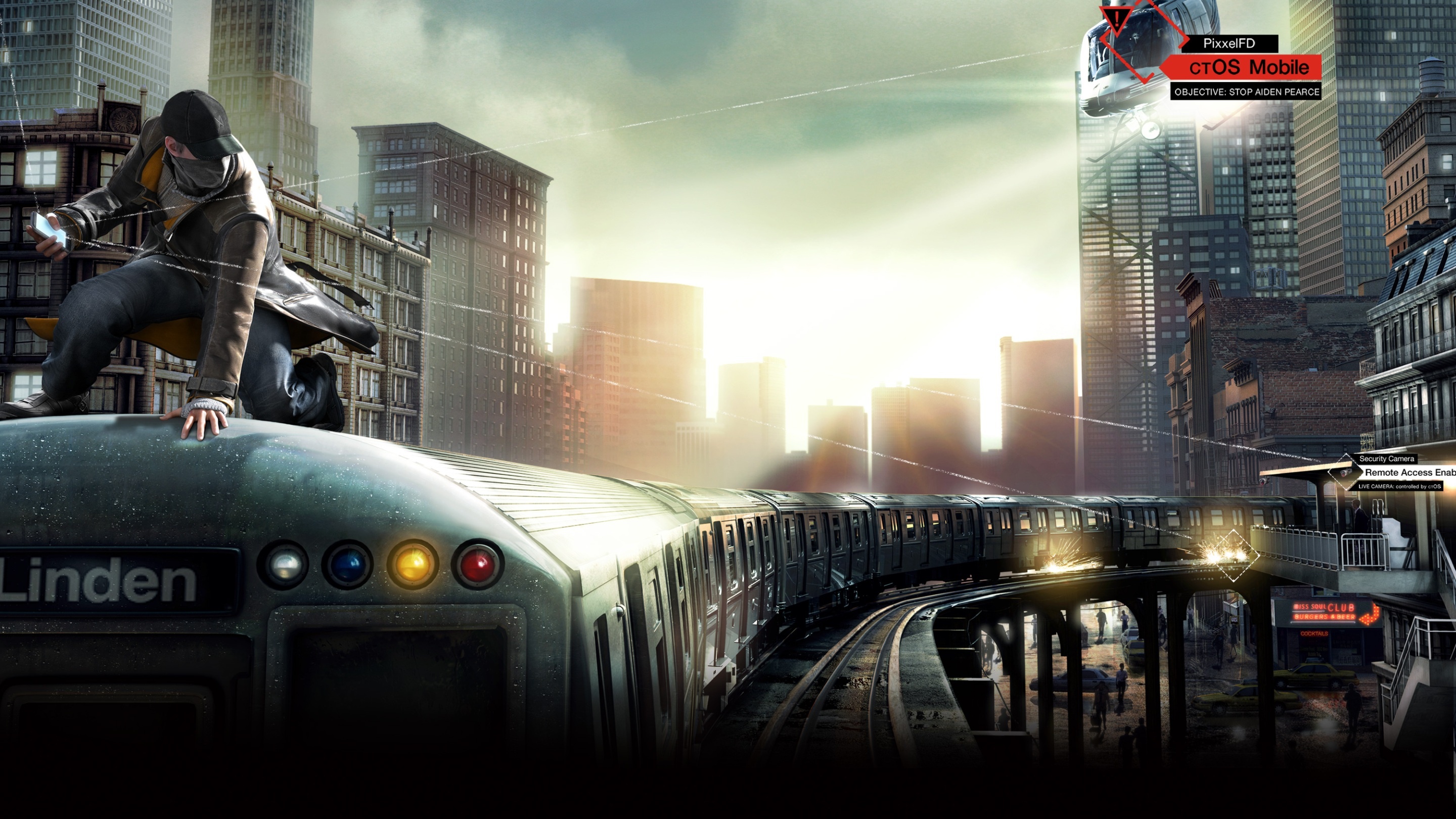 The Train Watch Dogs Wallpapers - 2880x1620 - 1212048