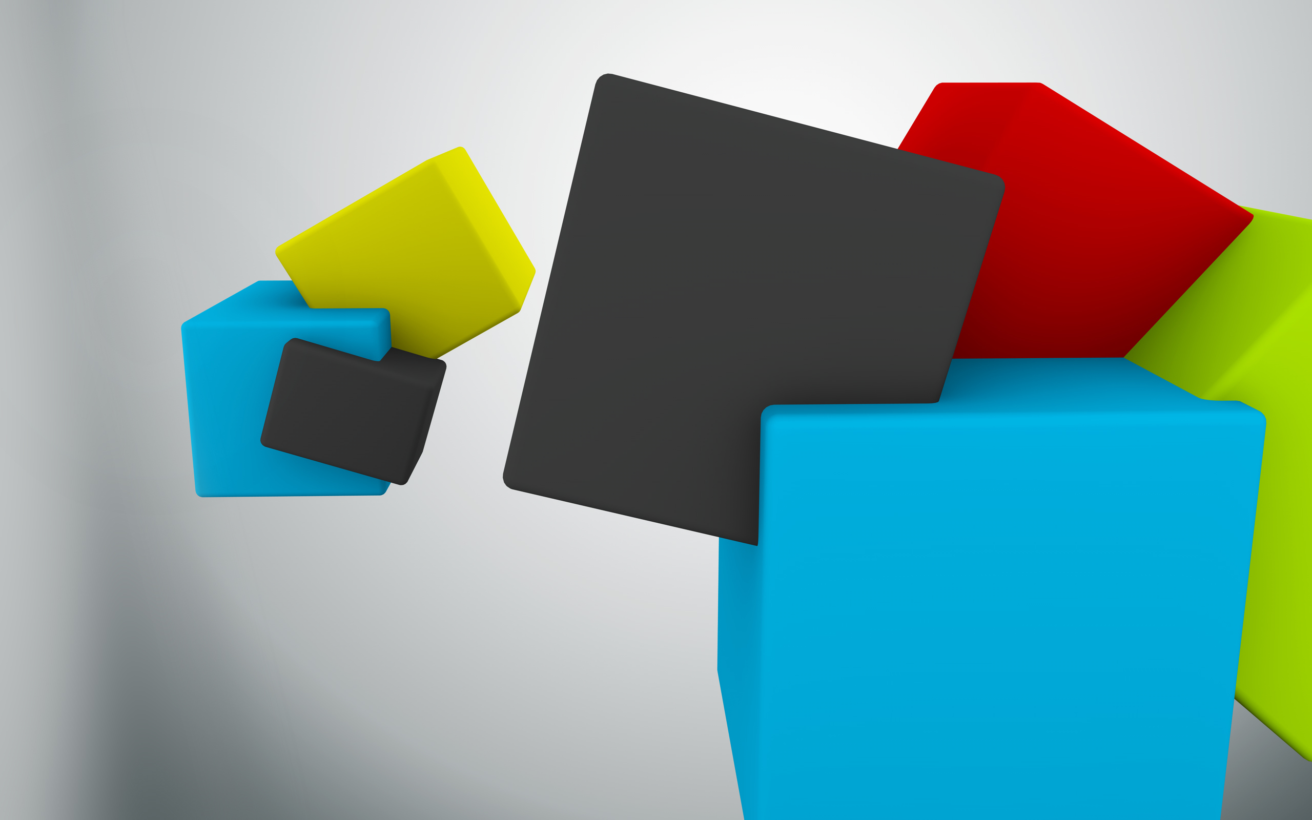 3D Colors Cubes Wallpapers - 2560x1600 - 688818