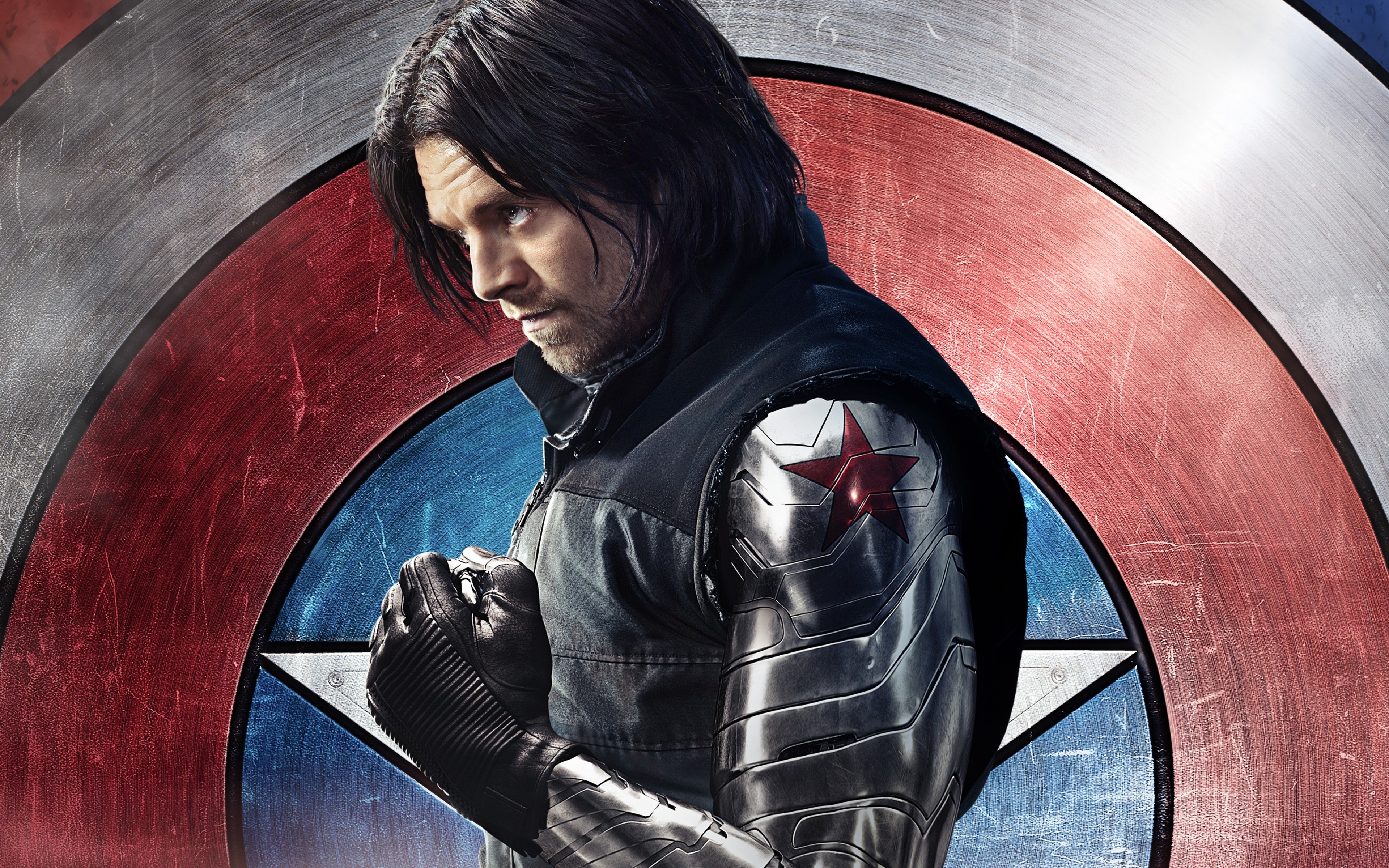 Bucky Captain America Civil War Wallpapers 3840x2400 2895473