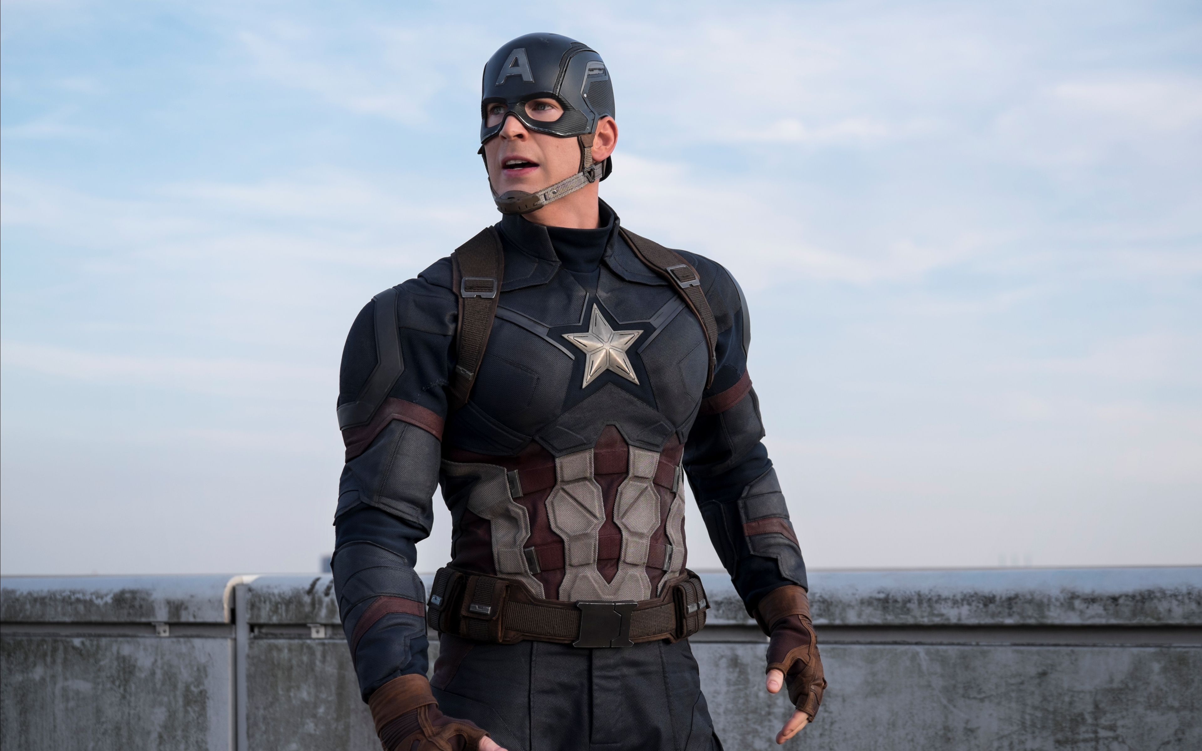 Chris Evans Captain America Civil War Wallpapers 3840x2400 3325987