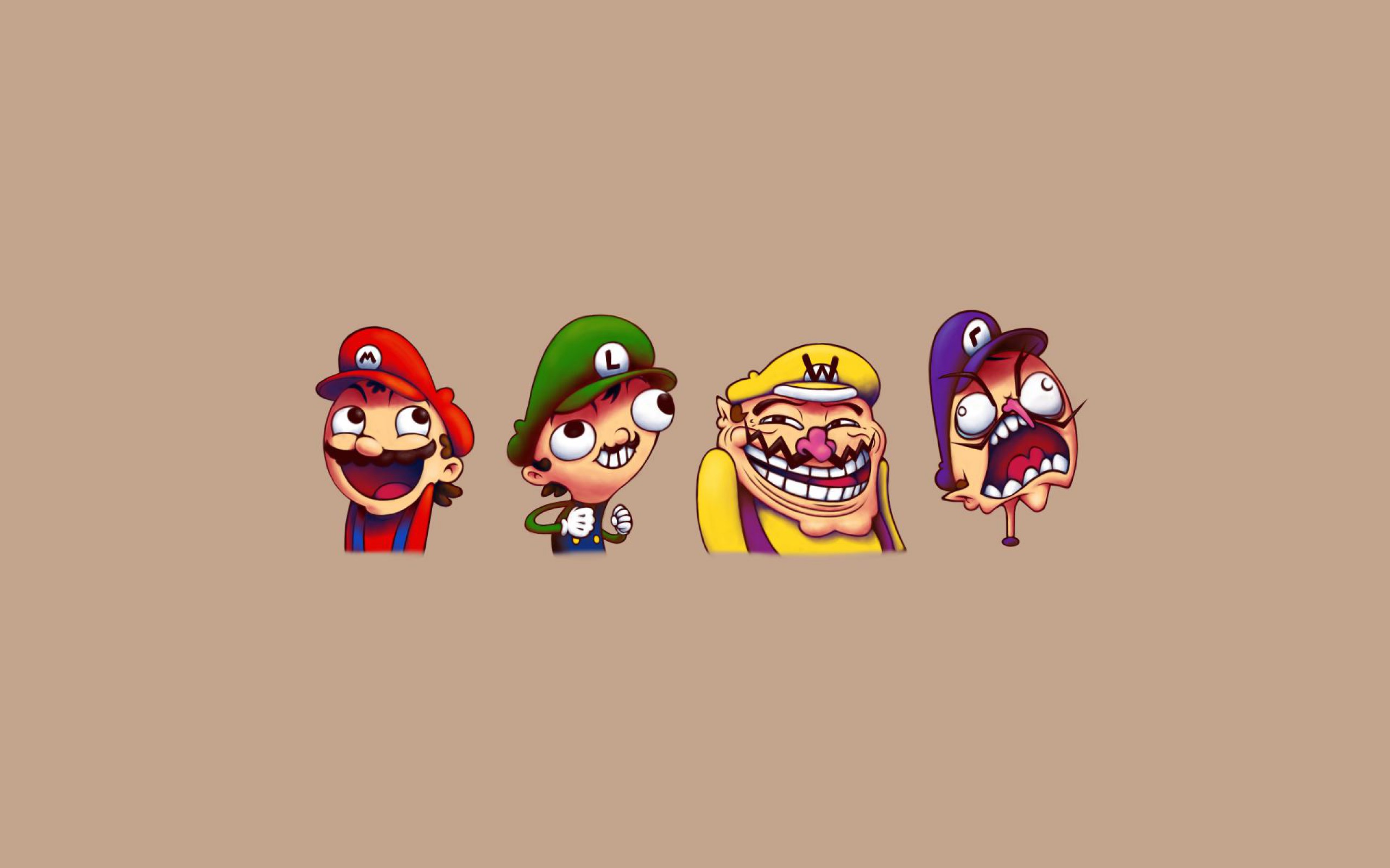 free funny wallpapers mario