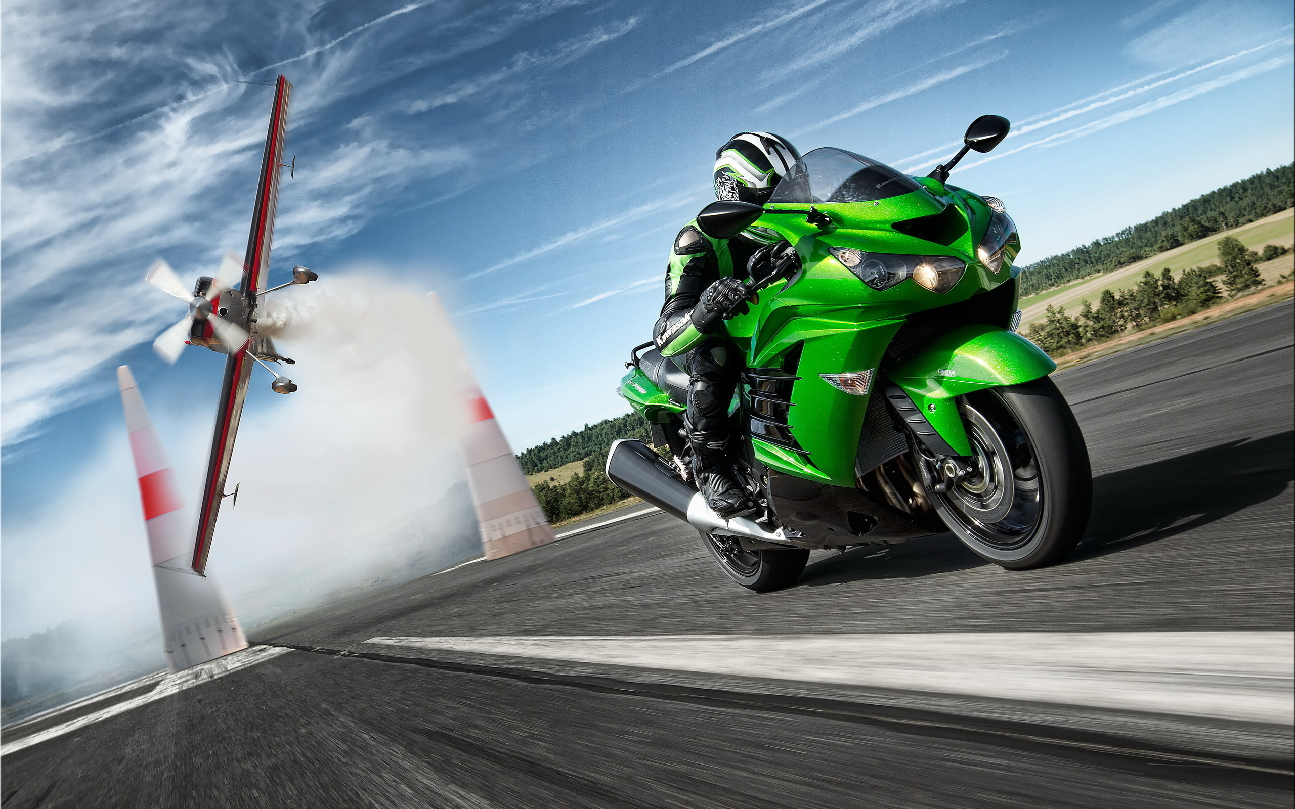 Kawasaki ZZR1400 2012 Wallpapers - 2560x1600 - 1359535