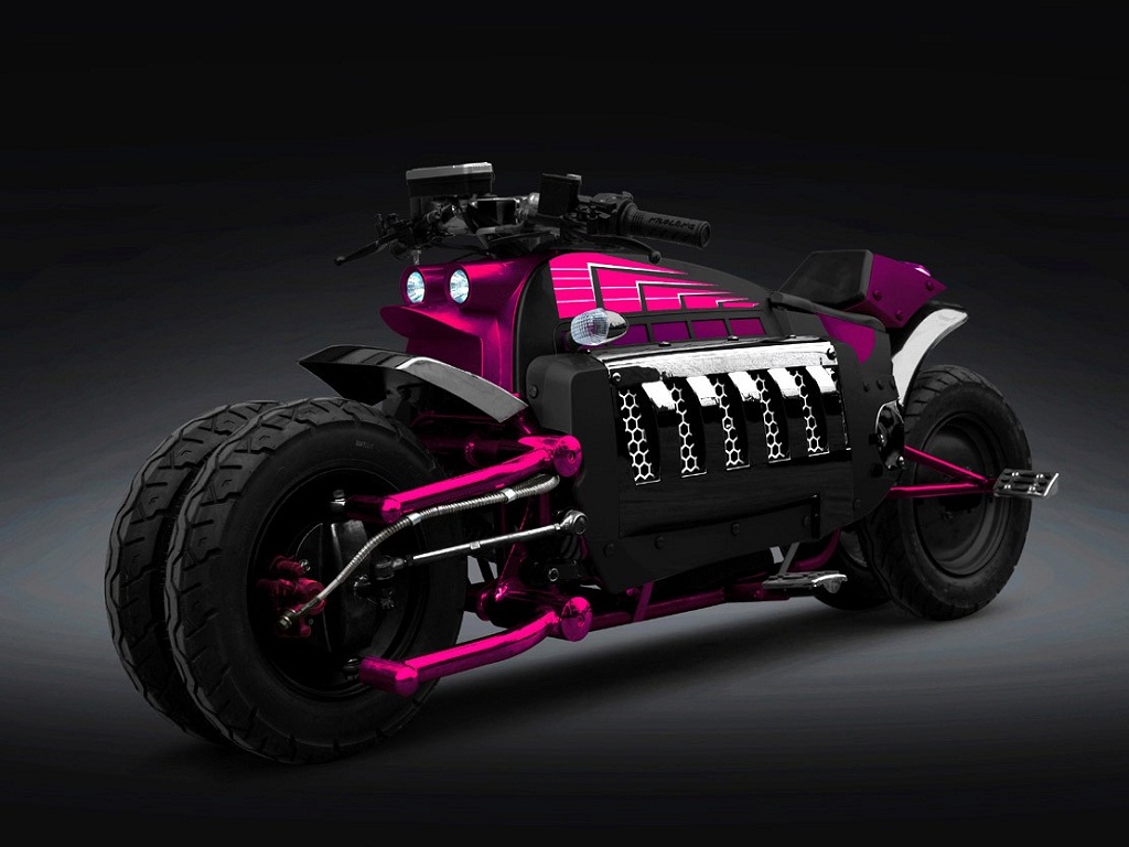 Pink Dodge Tomahawk Bike Wallpapers - 1024x768 - 146958