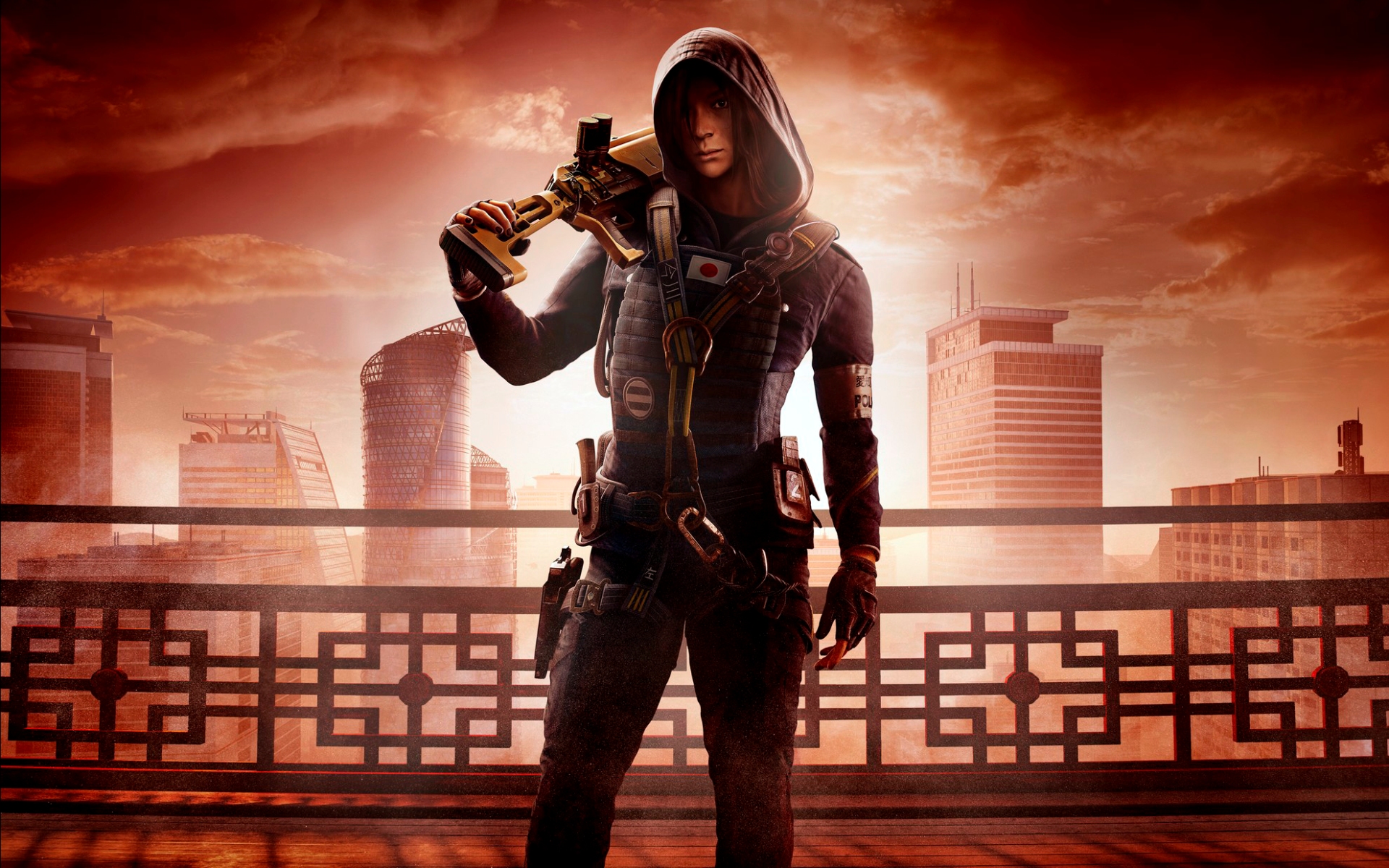 Tom Clancy's Rainbow Six Siege Hibana Operator Key Art Wallpapers